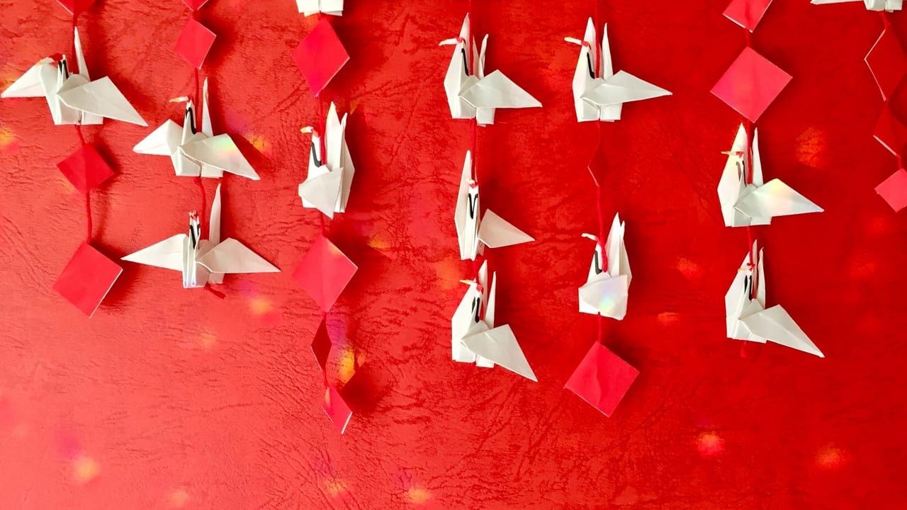 折り鶴のイメージ