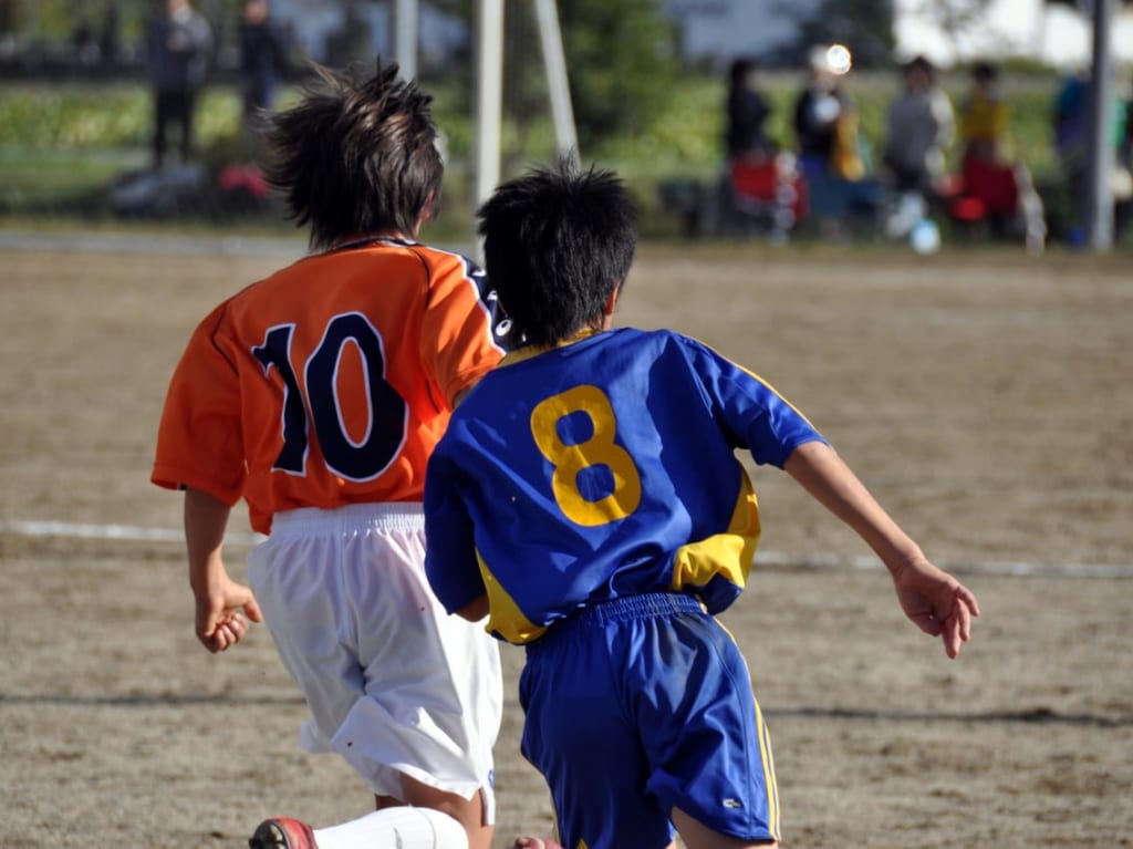 令和２年度一宮市中学校総合体育大会のサッカーのイメージ