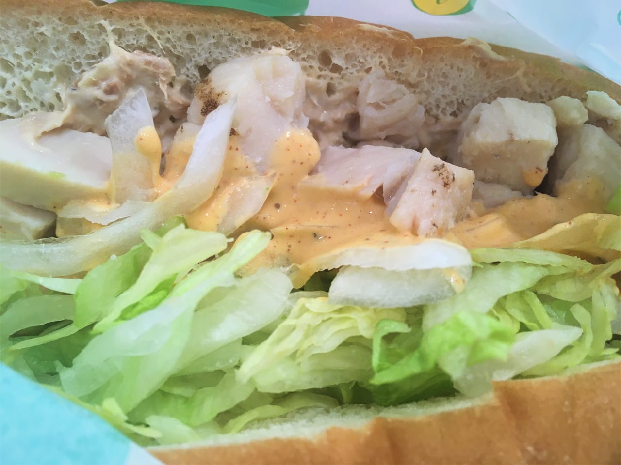 SUBWAY × 古知野高校のコラボメニュー　サンドイッチ