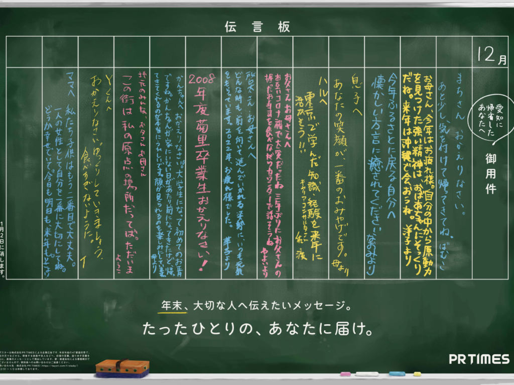 都道府県別47種の駅貼りポスターを、年末年始限定で掲示のプレスリリース