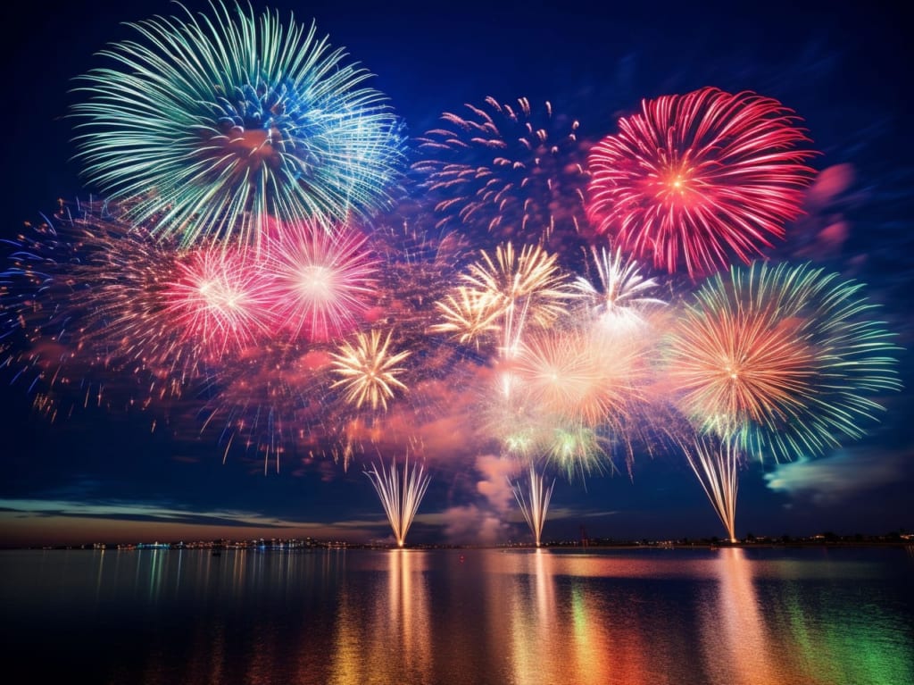 打ち上げ花火のイメージ